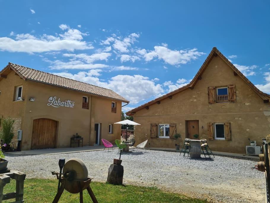 הוילה Corps De Ferme Labarthe A Pimbo מראה חיצוני תמונה